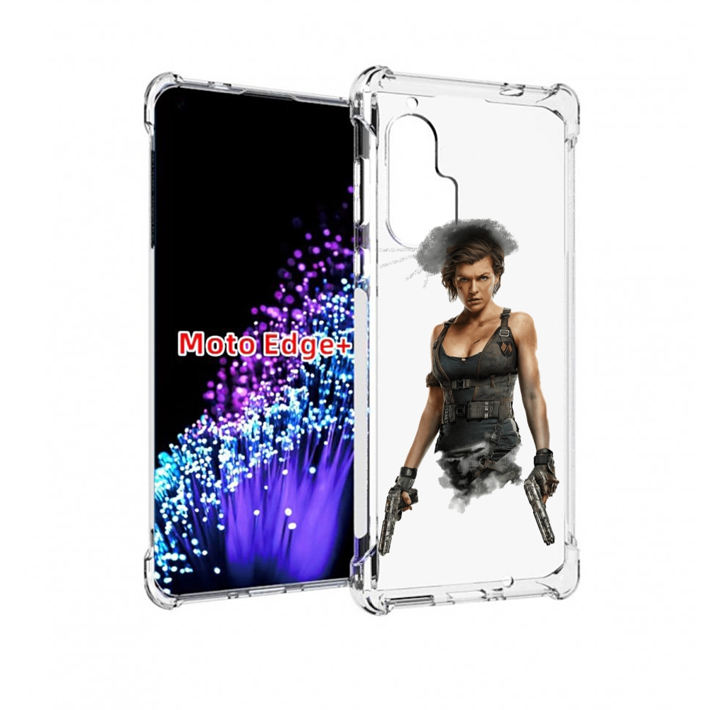 

Чехол MyPads Resident-Evil для Motorola Edge+ Plus, Прозрачный, Tocco
