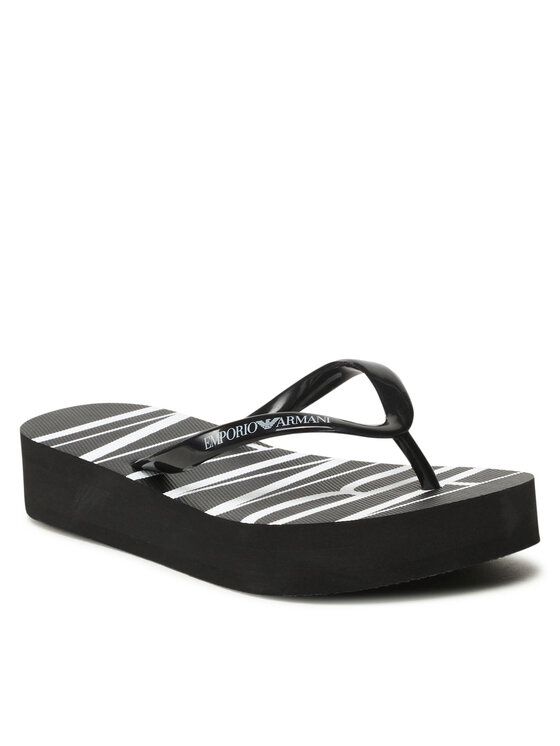 

Шлепанцы XVQS03 XN118 00002 Emporio Armani Черный 40 EU, XVQS03 XN118 00002