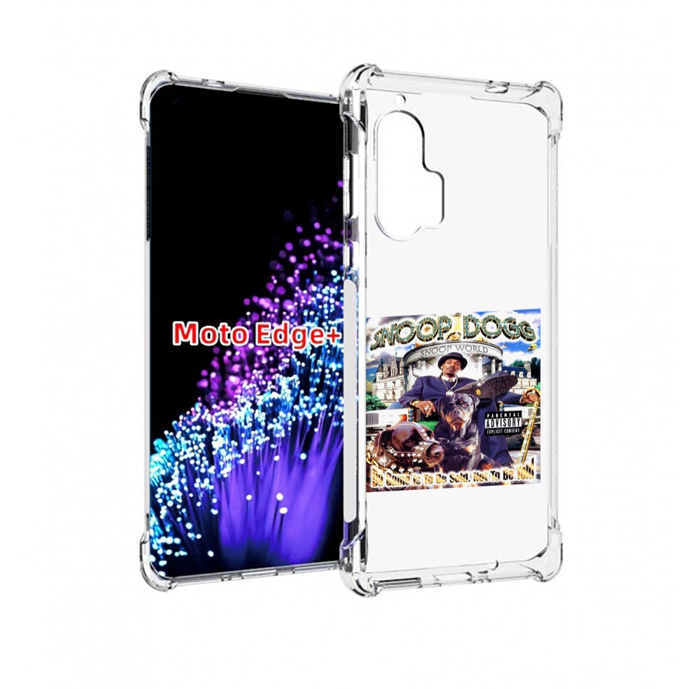 

Чехол MyPads Snoop Dogg DA GAME IS TO BE SOLD, NOT TO BE TOLD для Motorola Edge+ Plus, Прозрачный, Tocco