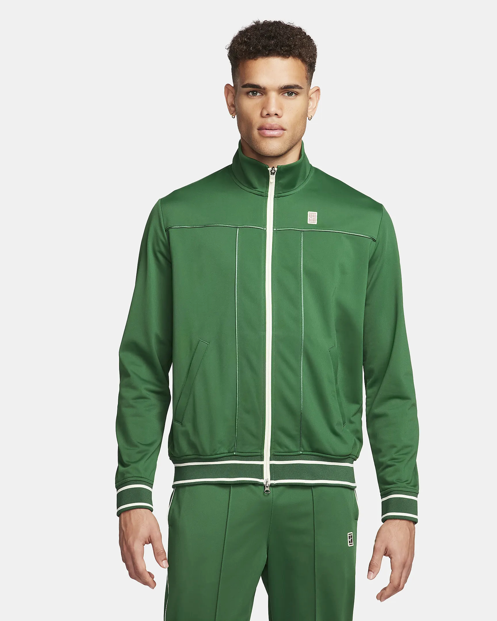 

Ветровка мужская Nike Court Heritage DC0620-341 зеленая L, Зеленый, Court Heritage