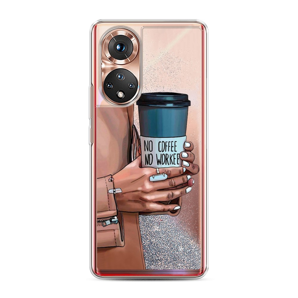 

Чехол Awog на Honor 50/Nova 9 "No coffee", Разноцветный, 6106191-1