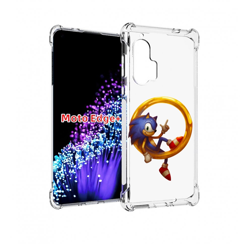 

Чехол MyPads Sonic-R для Motorola Edge+ Plus, Прозрачный, Tocco