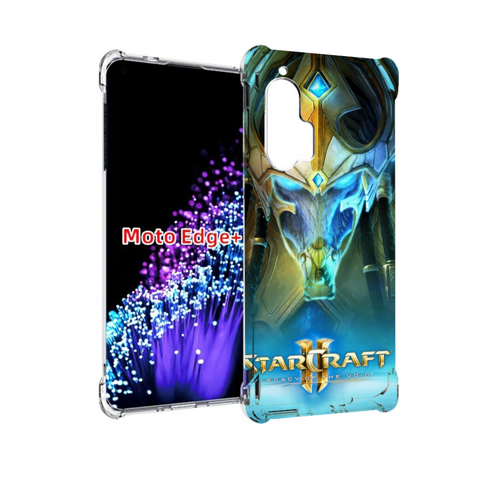 

Чехол MyPads StarCraft II Legacy of the Void для Motorola Edge+ Plus, Прозрачный, Tocco