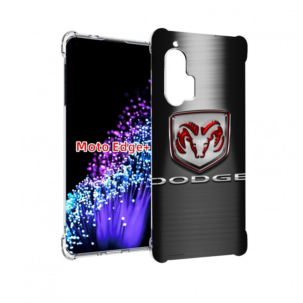 

Чехол MyPads dodge додж 1 мужской для Motorola Edge+ Plus, Прозрачный, Tocco