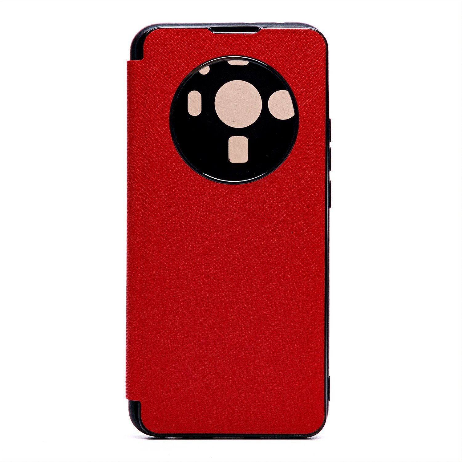 Чехол книжка BC003 BaseMarket для Xiaomi 12S Ultra (открытие в бок) (красный)