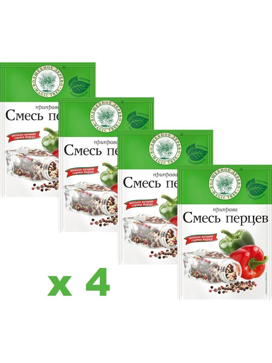 

Смесь перцев Волшебное Дерево 30 г х 4 шт