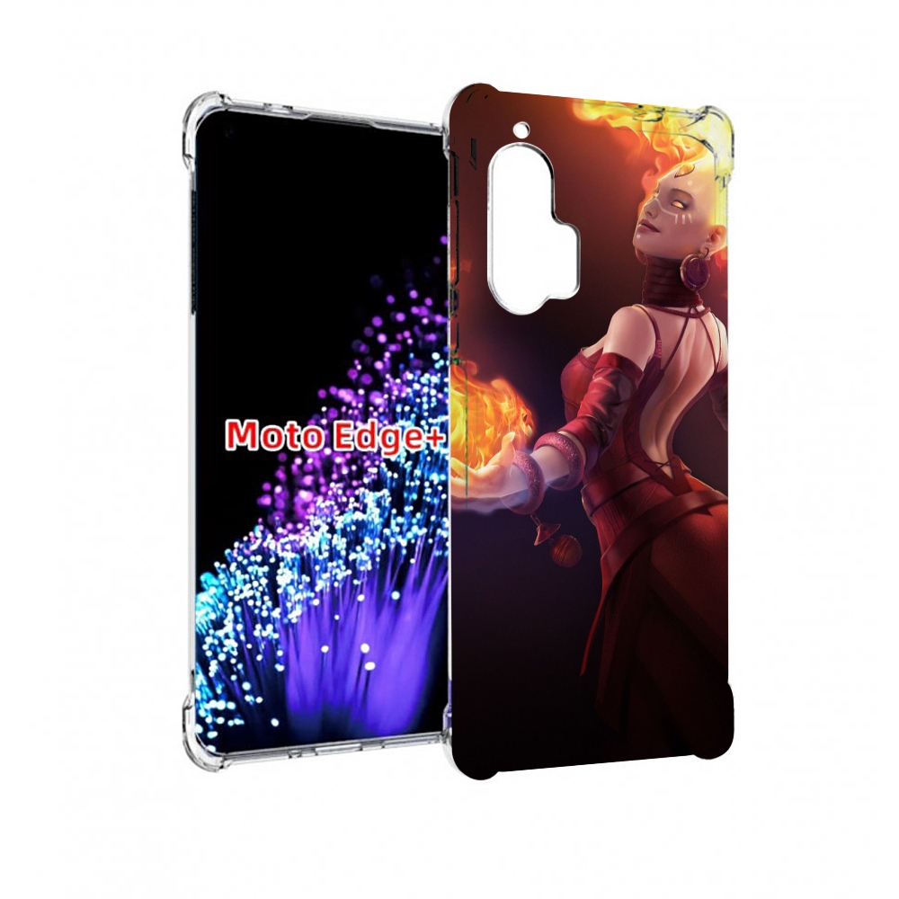 

Чехол MyPads dota 2 Lina для Motorola Edge+ Plus, Прозрачный, Tocco