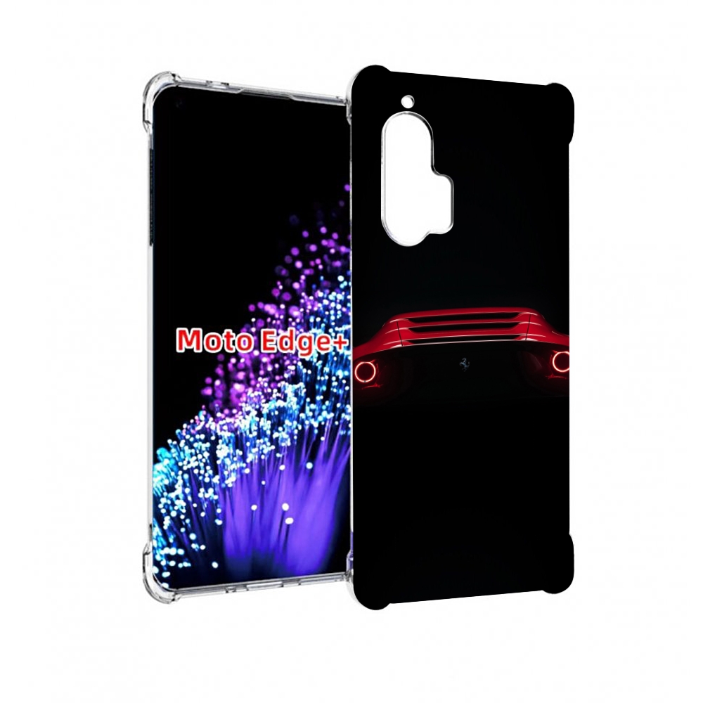 

Чехол MyPads ferrari феррари 1 для Motorola Edge+ Plus, Прозрачный, Tocco