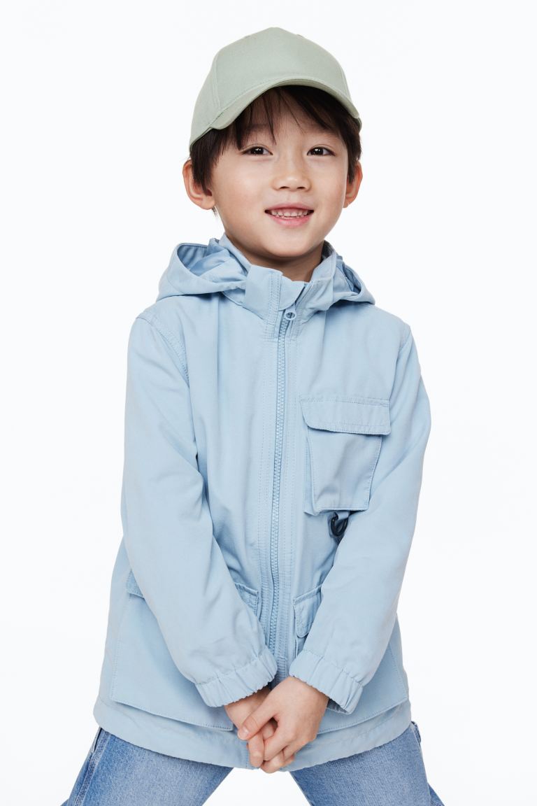 Куртка детская H&M 1133810, цвет светло-синий, размер 122 (доставка из-за рубежа)