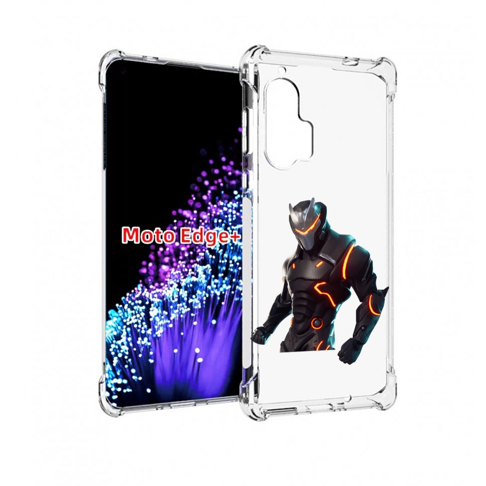 

Чехол MyPads fortnite-1 для Motorola Edge+ Plus, Прозрачный, Tocco
