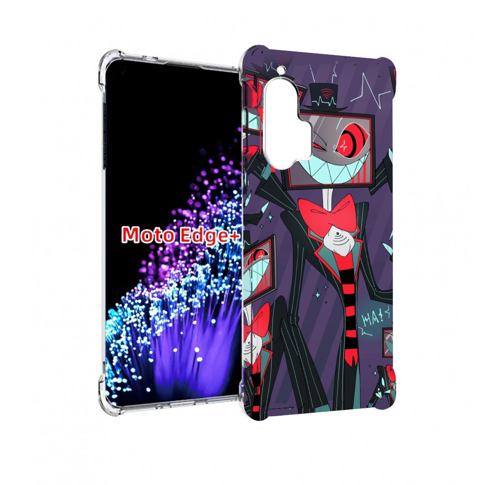 

Чехол MyPads hazbin hotel для Motorola Edge+ Plus, Прозрачный, Tocco