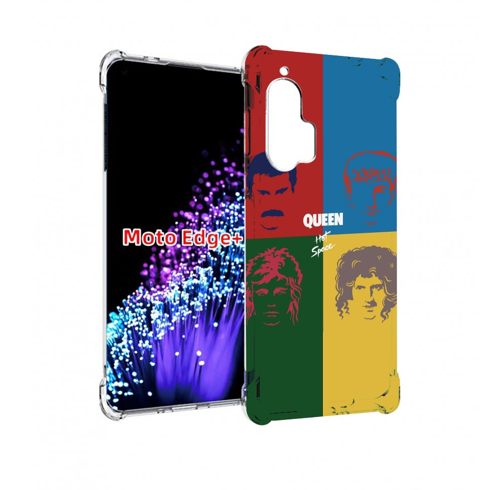 

Чехол MyPads hot space queen альбом для Motorola Edge+ Plus, Прозрачный, Tocco