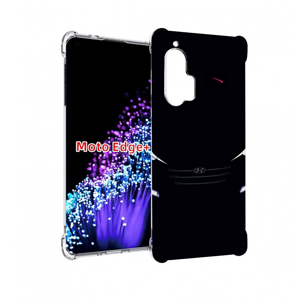 

Чехол MyPads hyundai хендаи 1 для Motorola Edge+ Plus, Прозрачный, Tocco