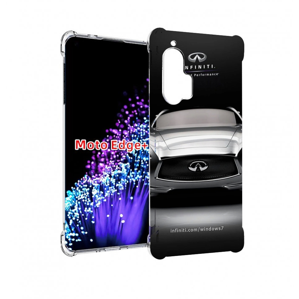 

Чехол MyPads infiniti-инфинити-1 для Motorola Edge+ Plus, Прозрачный, Tocco