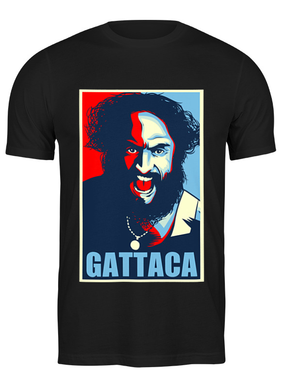 

Футболка мужская Gattaca 2455958 Printio черная M, Gattaca 2455958