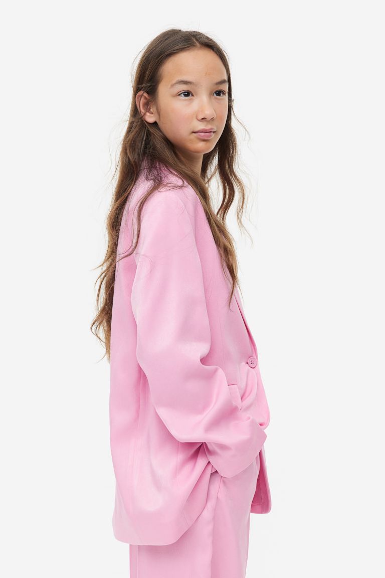 Пиджак детский H&M 1134114, цвет розовый, размер 140 (доставка из-за рубежа)