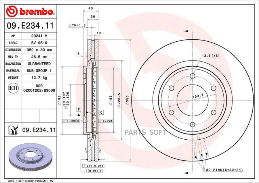 

Тормозной Диск Передний Infinity Qx56/Nissan Armada 5.6 03>