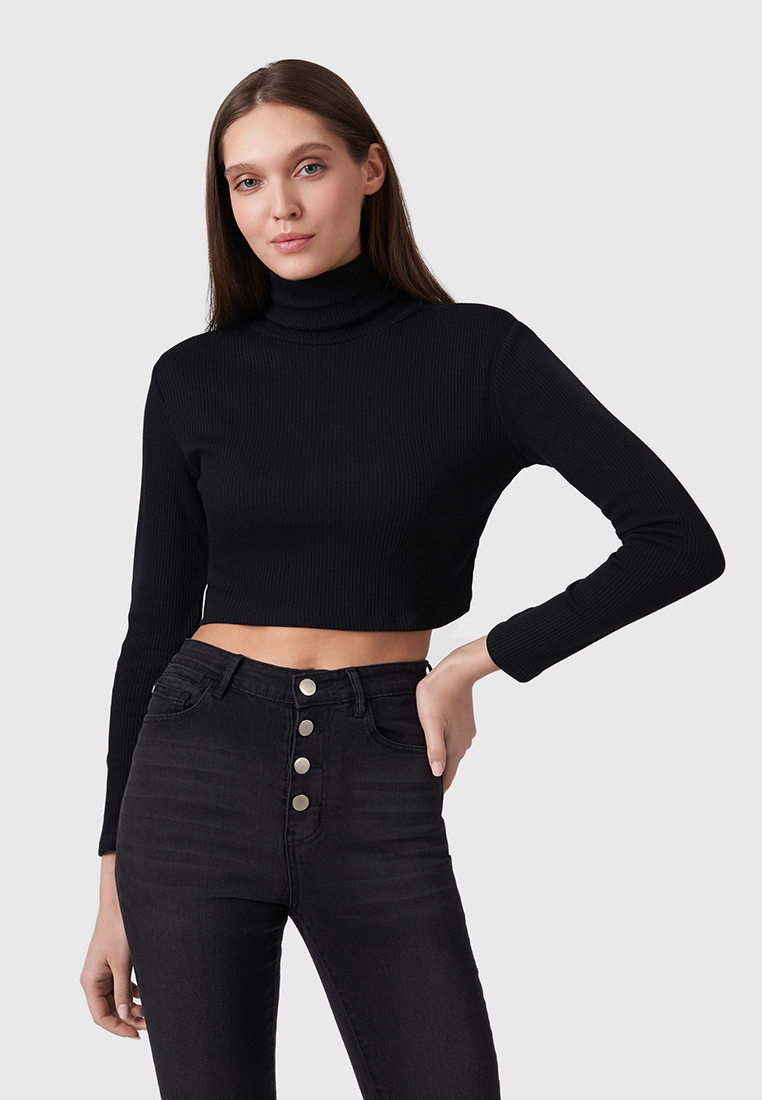 

Водолазка женская Modis M211W00112S642F черная 40-42 RU, M211W00112