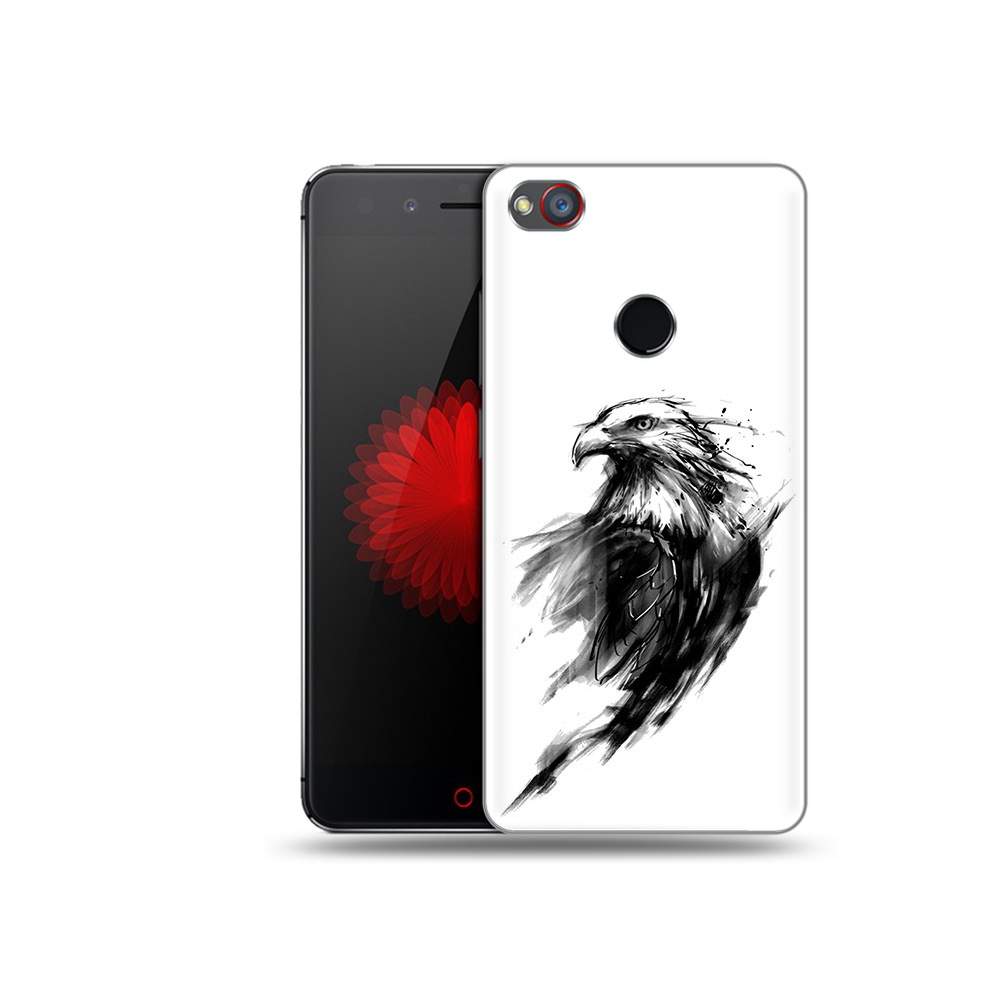 

Чехол MyPads Tocco для ZTE Nubia Z11 чб птица (PT48017.468.670), Прозрачный, Tocco