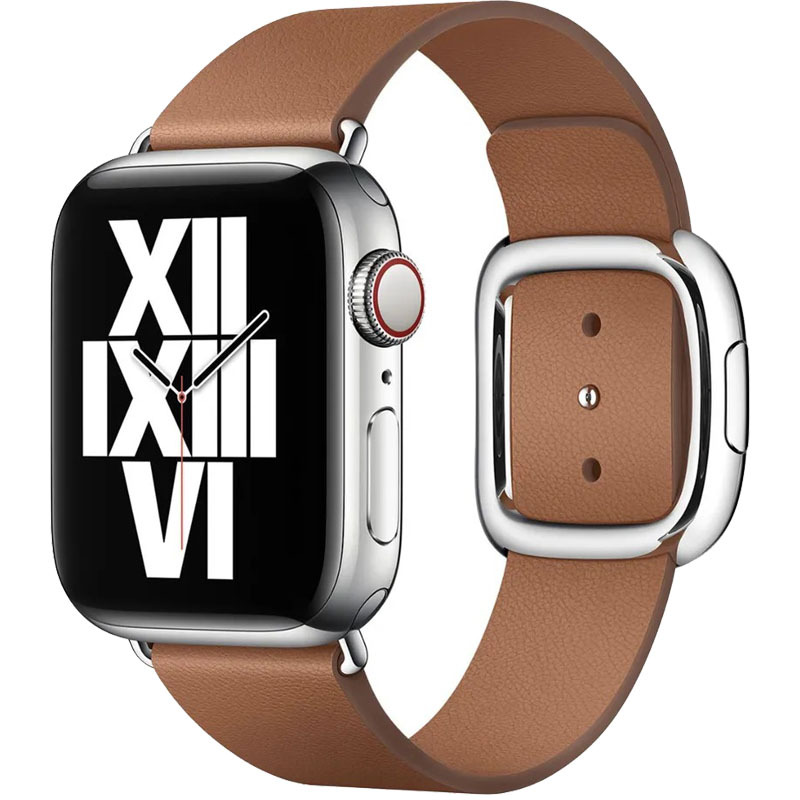 Ремешок кожаный Apple Watch 41mm Umber Modern Buckle M