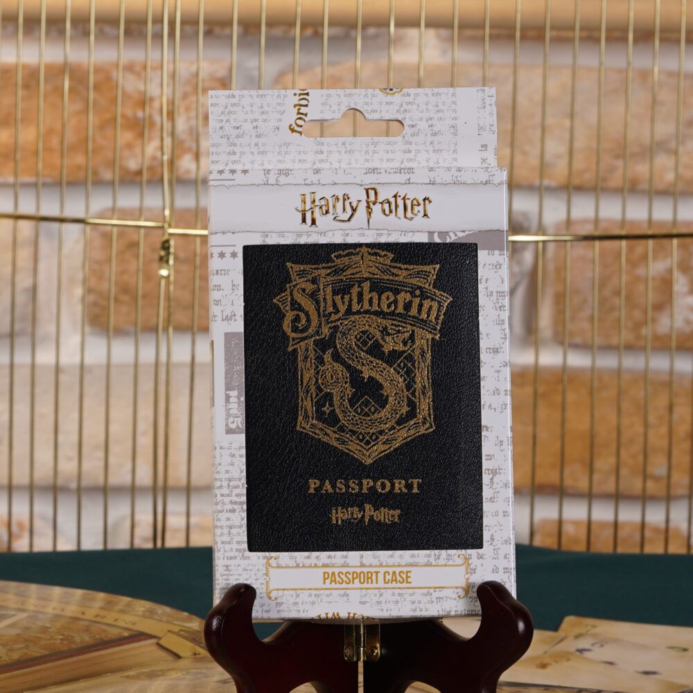 

Обложка для паспорта унисекс Sihir Dukkani Harry Potter, черный, Harry Potter