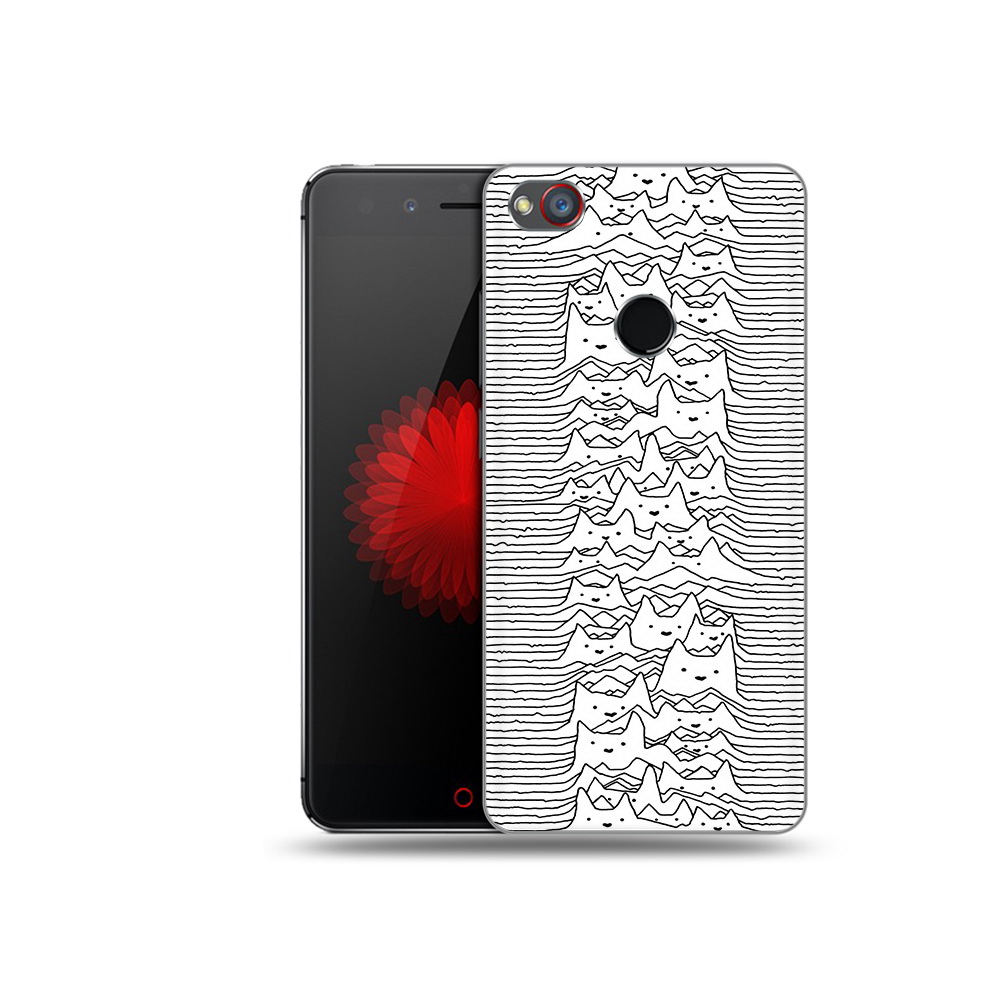 

Чехол MyPads Tocco для ZTE Nubia Z11 черно белые коты 3D (PT48017.468.682), Прозрачный, Tocco