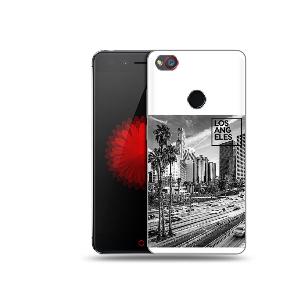 

Чехол MyPads Tocco для ZTE Nubia Z11 черно белый лос анджелес (PT48017.468.685), Прозрачный, Tocco
