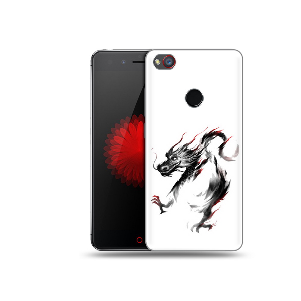 

Чехол MyPads Tocco для ZTE Nubia Z11 черный дракон (PT48017.468.690), Прозрачный, Tocco