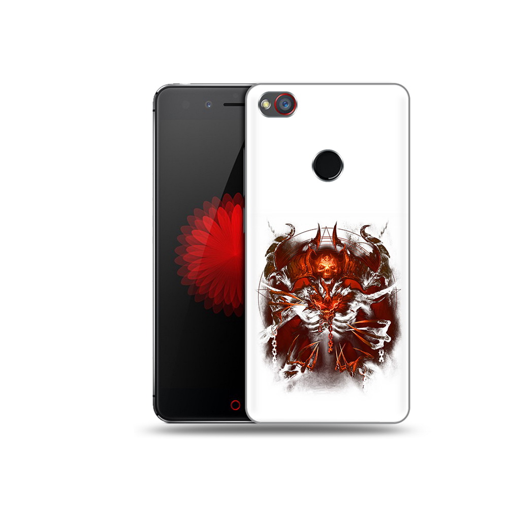 

Чехол MyPads Tocco для ZTE Nubia Z11 яркий демон (PT48017.468.708), Прозрачный, Tocco