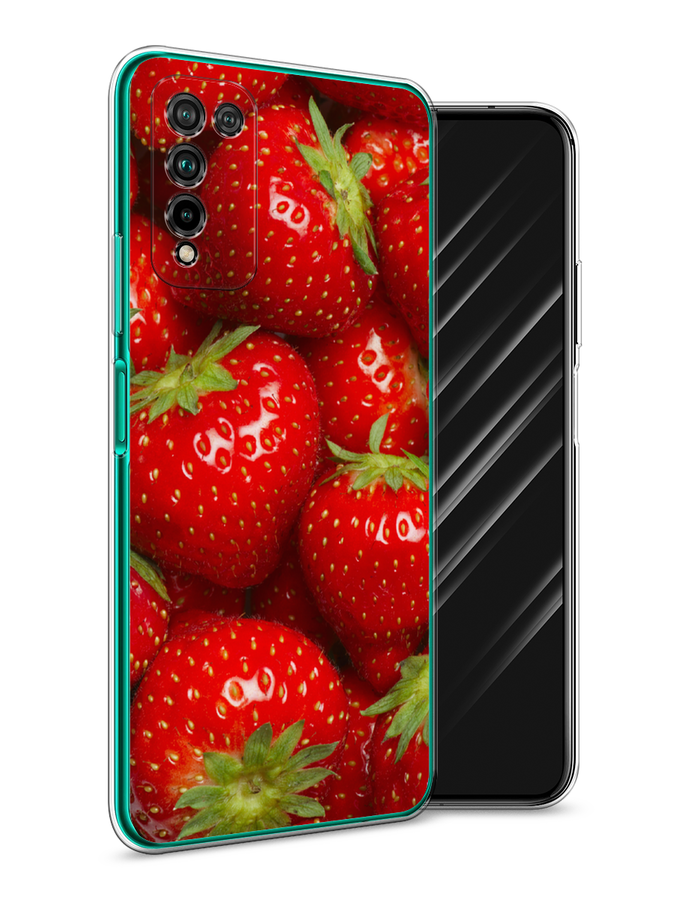 

Чехол Awog на Honor 10X Lite "Клубника", Красный;зеленый, 6104650-10