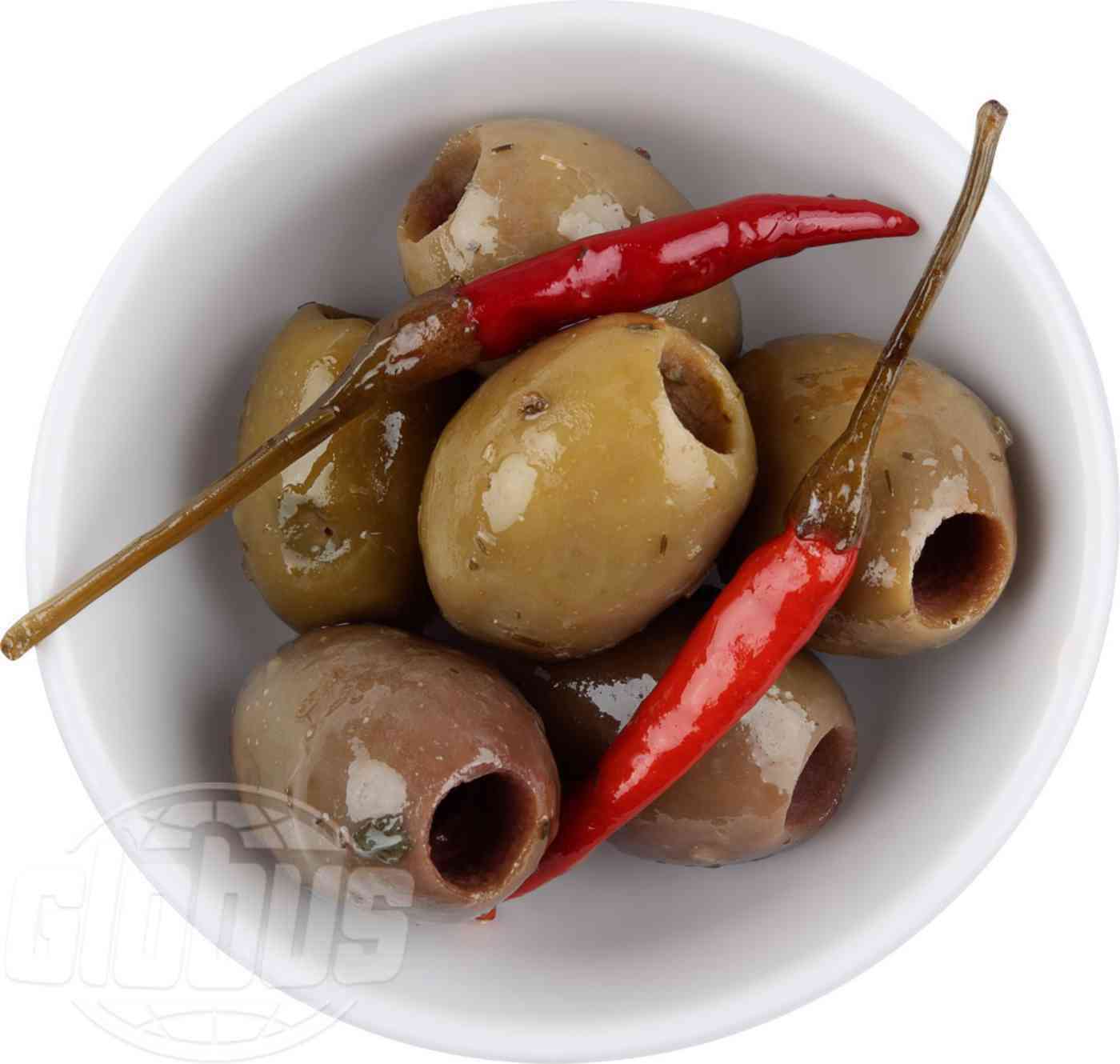 

Оливки Огненный Греко без косточки