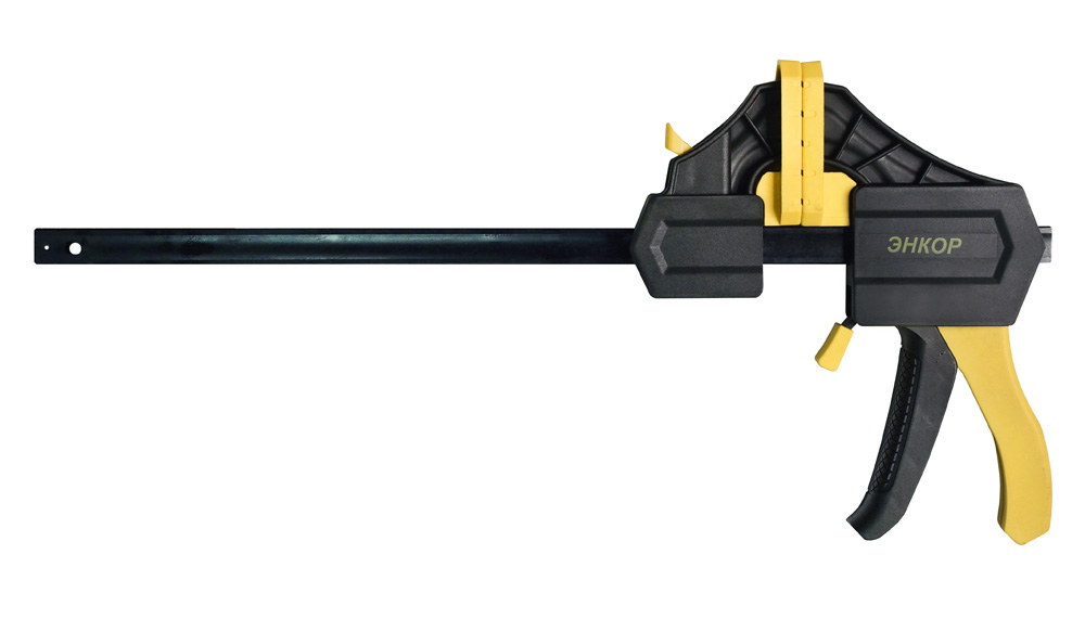 Струбцина ручная пистолетная 300мм Энкор 48431 ручная пистолетная струбцина энкор