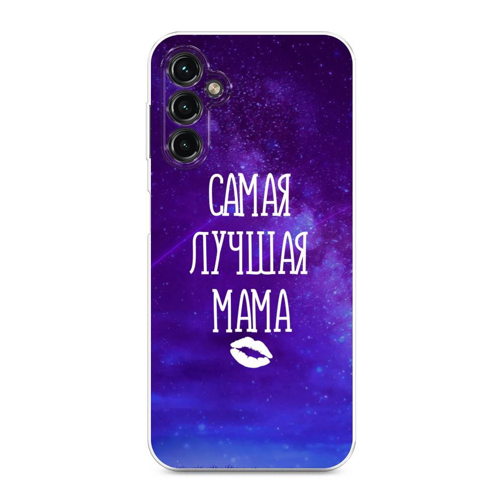 

Чехол Awog на Samsung Galaxy A14 4G "Лучшая мама", Фиолетовый;синий;белый, 2107950-6