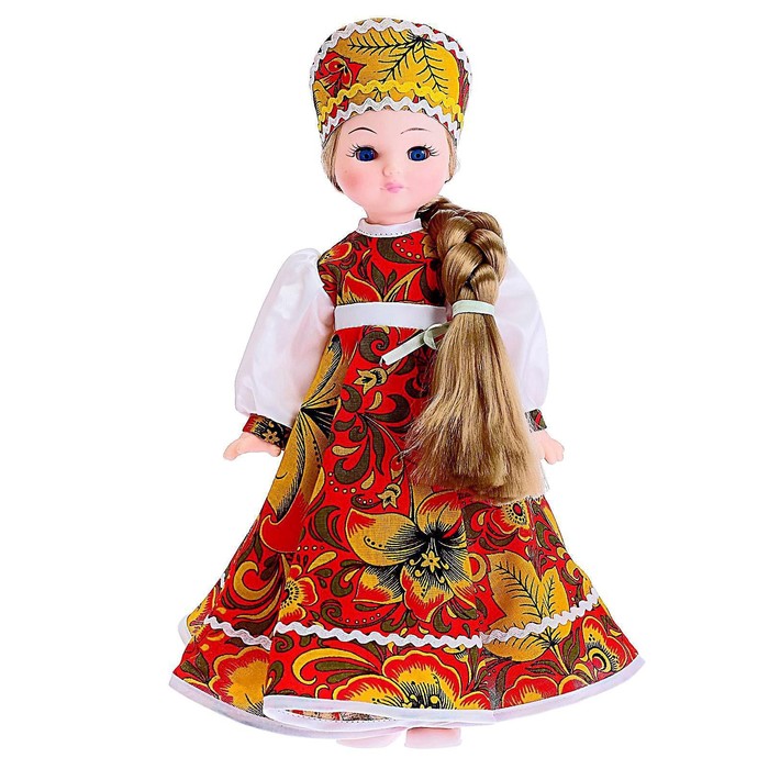 Кукла Василина Хохлома, 45 см, МИКС кукла ростовая арина в платье высота 41 см с аксессуарами микс