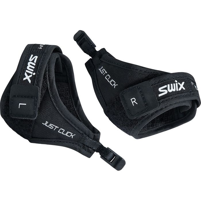 

Темляки SWIX RDCG5 Strap Just Click (черный) (L), Strap Just Click