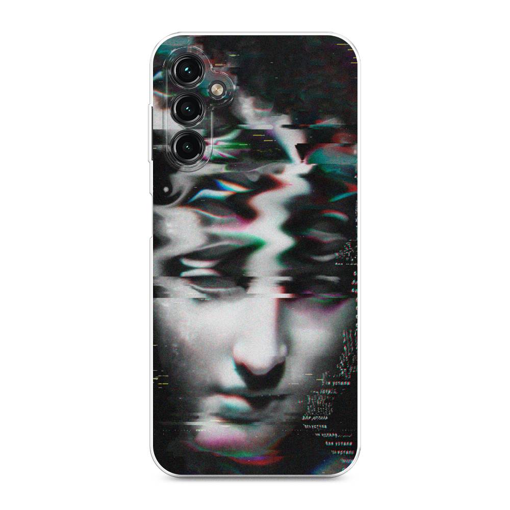 

Чехол Awog на Samsung Galaxy A14 4G "Glitch Art", Серый, 2107950-9