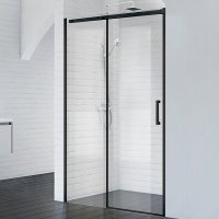 

Душевая дверь BelBagno Acqua 120 ACQUA-BF-1-120-C-NERO профиль Черный стекло прозрачное