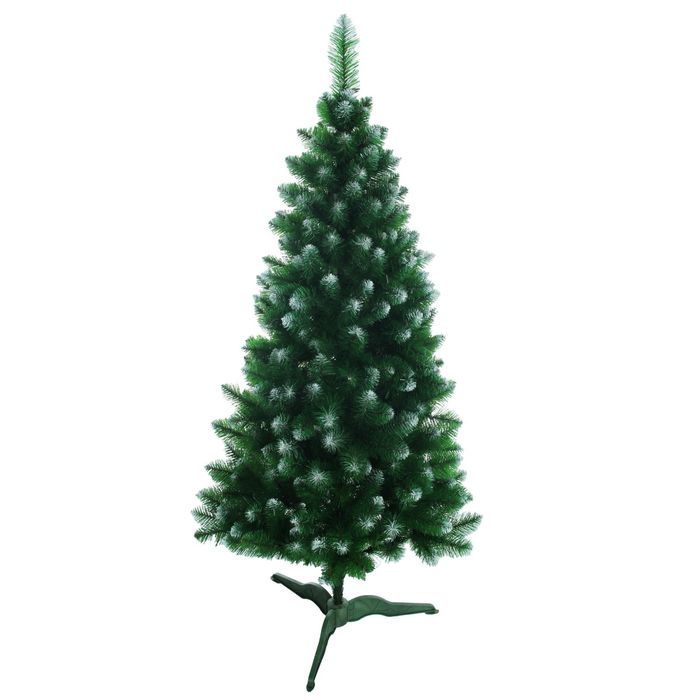 Ель искусственная Королева белоснежная 1638485 250 см зеленая заснеженная
