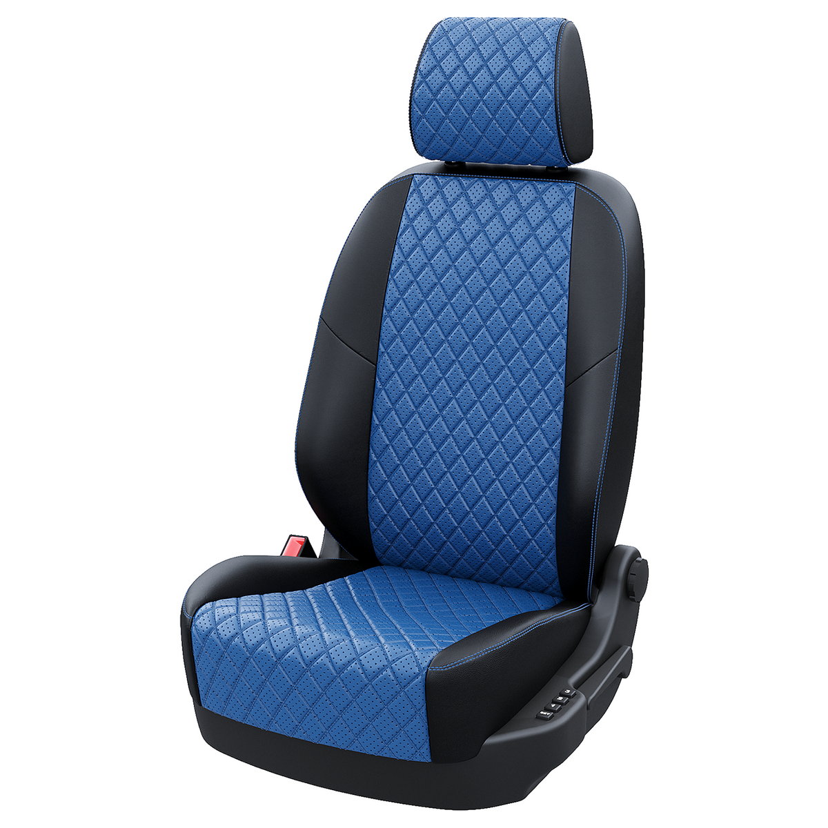 

Чехлы на сиденья Автодруг для Skoda Rapid 2012-2020 A1439DS2089 Экокожа ромб Черный Синий, Синий;черный, A1439