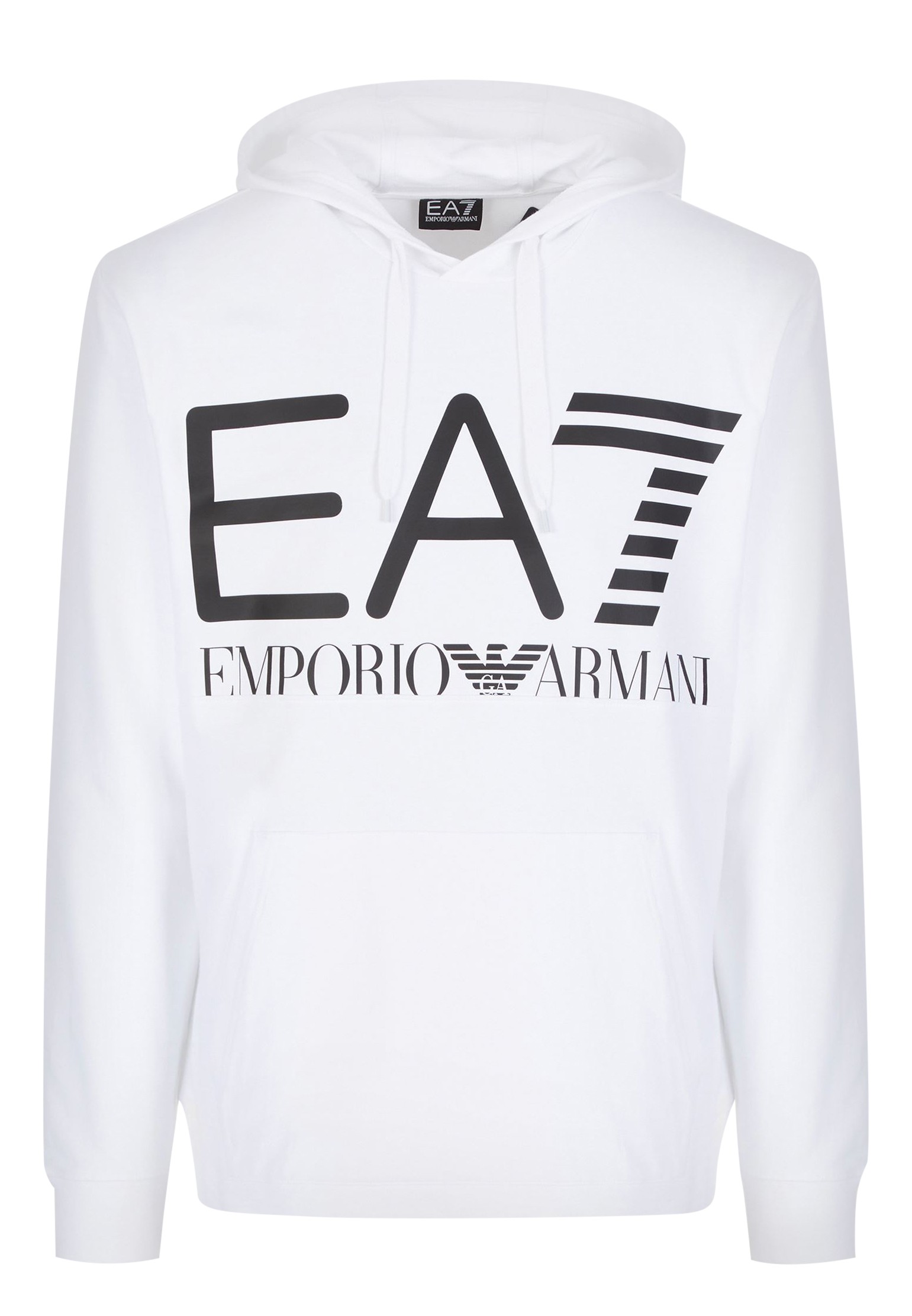 

Толстовка мужская EA7 134718 белая XL, 134718