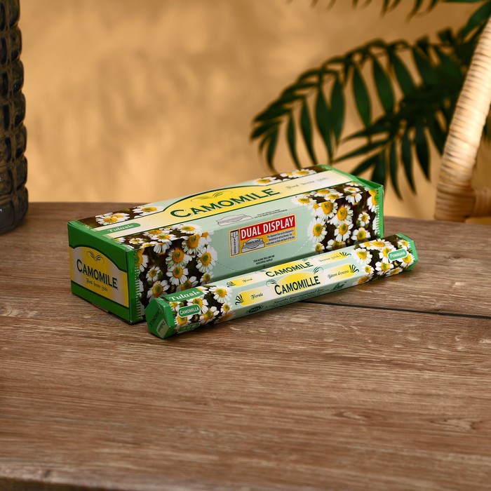 

Благовония "Tulasi" 20 аромапалочек Camomile, Indian style
