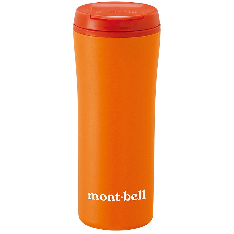 MontBell термостакан Termo Tumbler MB Logo 400мл (Оранжевый, MAN)