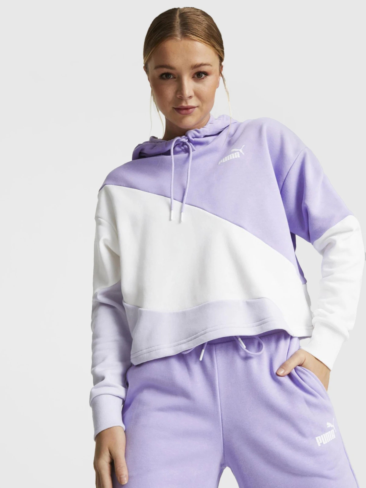 

Худи женское PUMA Power Cat Hoodie 67397725 фиолетовое M, Фиолетовый, Power Cat Hoodie