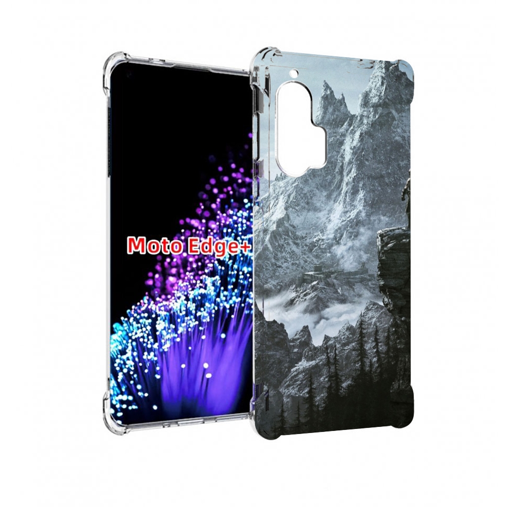 

Чехол MyPads The Elder Scrolls V Skyrim для Motorola Edge+ Plus, Прозрачный, Tocco