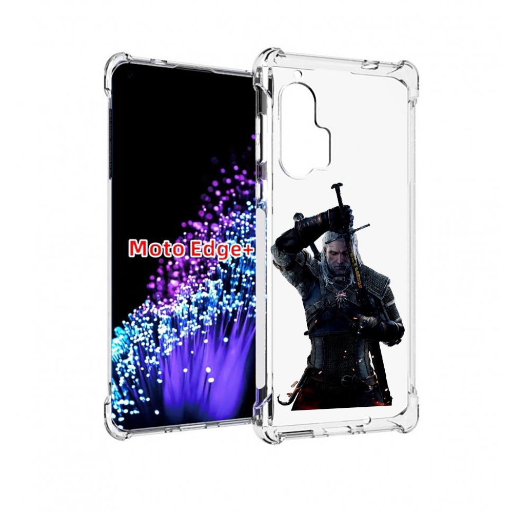 

Чехол MyPads The-Witcher-3-Ведьмак для Motorola Edge+ Plus, Прозрачный, Tocco