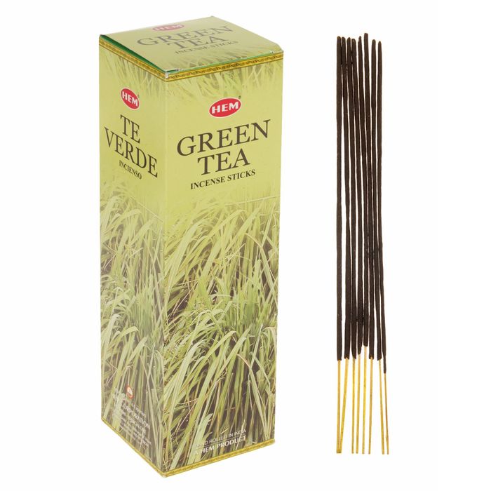 

Благовония "HEM" 8 палочек угольные green tea