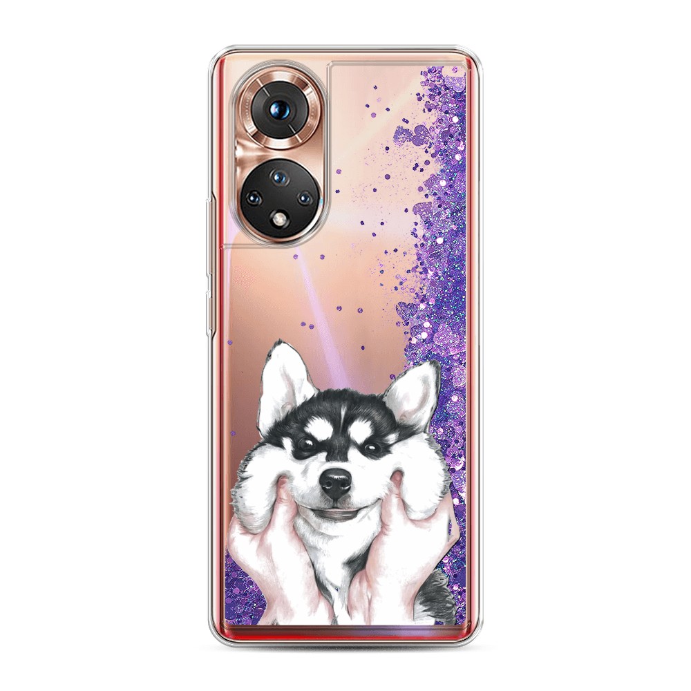 

Чехол Awog на Honor 50/Nova 9 "Щечки хаски", Разноцветный, 6106192-1