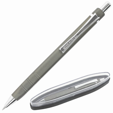 

Шариковая ручка бизнес-класса Brauberg Opus синяя линия письма 0,5 мм 143493