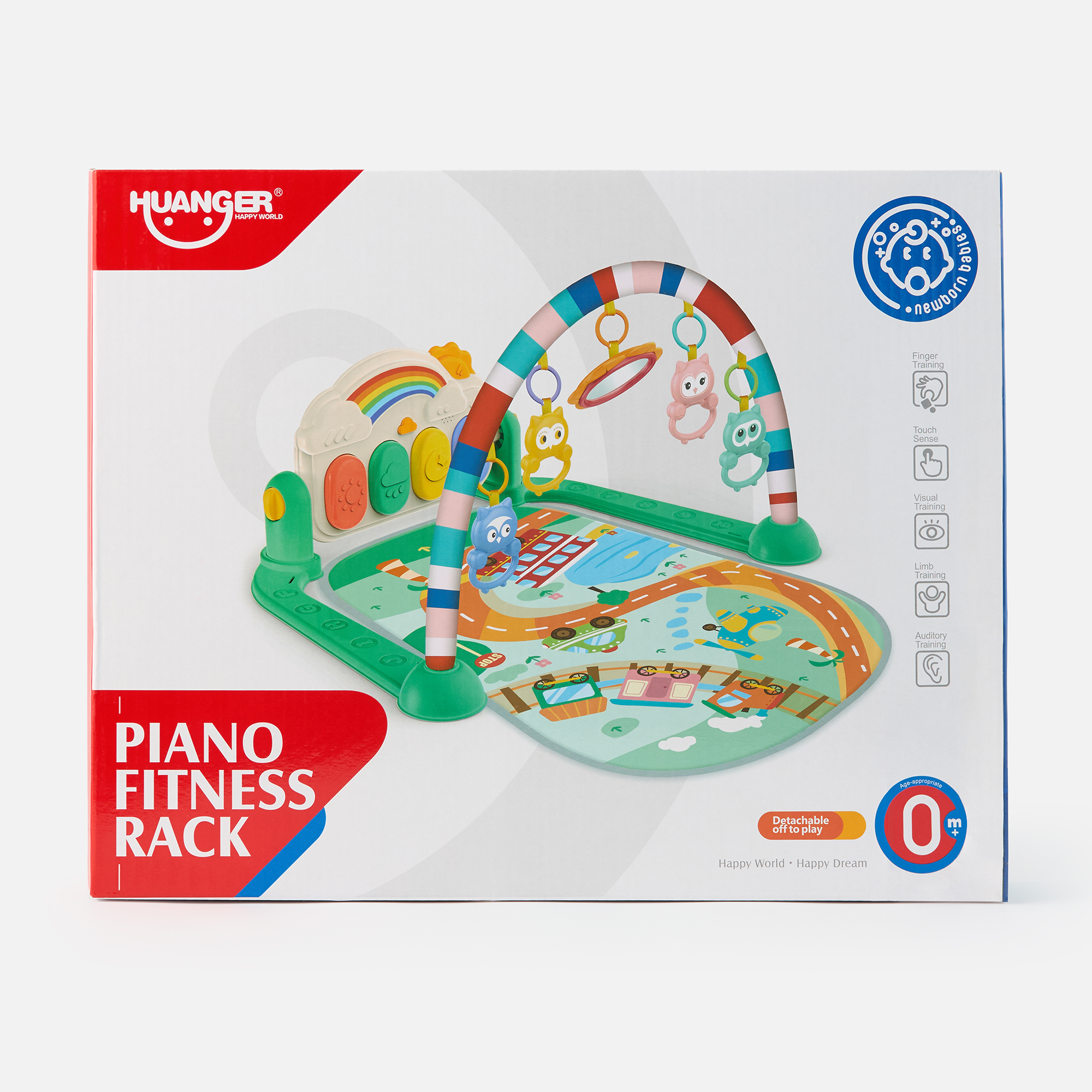 Развивающий детский коврик для малышей Huanger музыкальный 1499₽