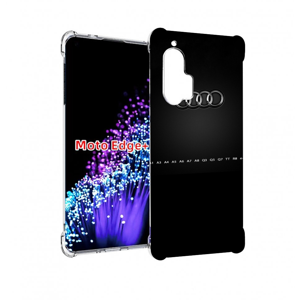 

Чехол MyPads audi ауди 1 мужской для Motorola Edge+ Plus, Прозрачный, Tocco